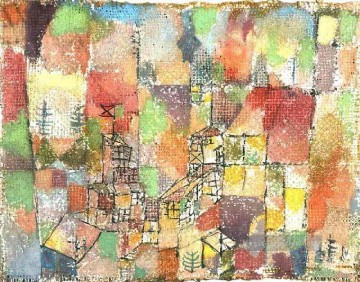  abstrakt malerei - Zwei Landhäuser Abstrakter Expressionismusus